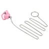 CockLock Cage avec laisse Round Leash 4 x 3.5 cm Rose